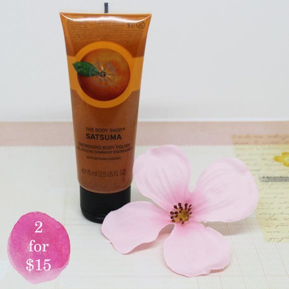 The Body Shop Other - 2/$15 Satsuma Exfoliating Body Polish